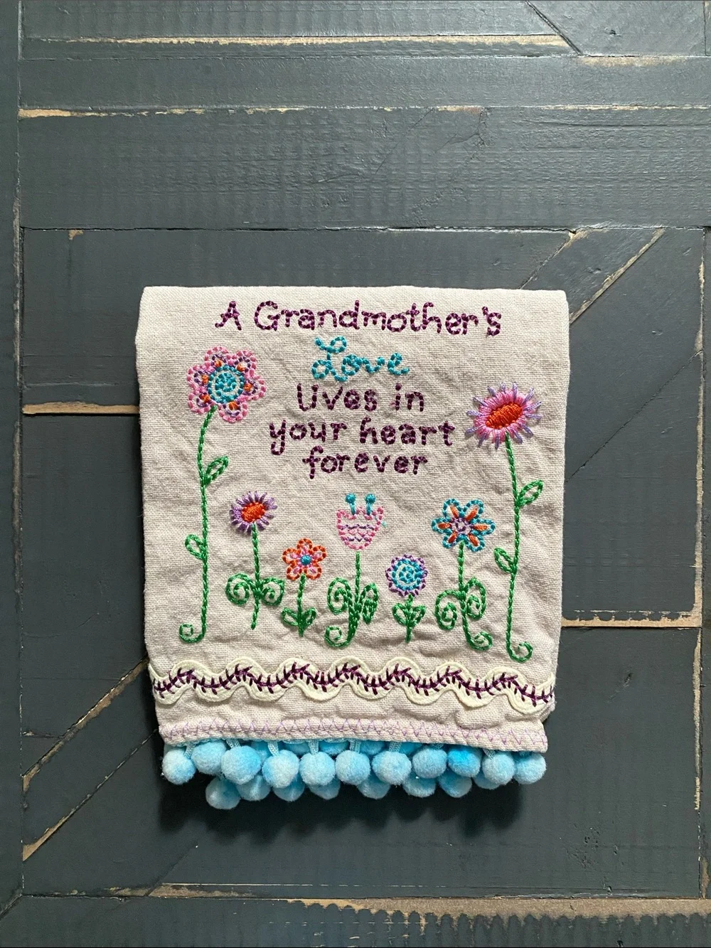 🌸Natural Life🌸Embroidered Kitchen Towel